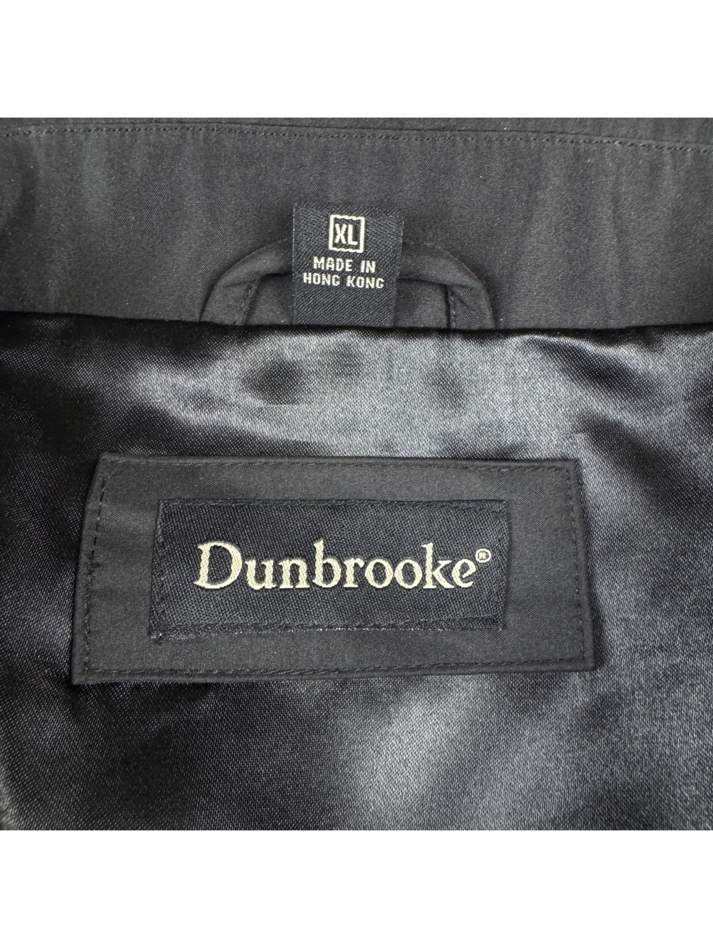 Dunbrooke Men's Metro Black Coat Jacket CORVETTE car auto XL New With Tags - Picture 3 of 8